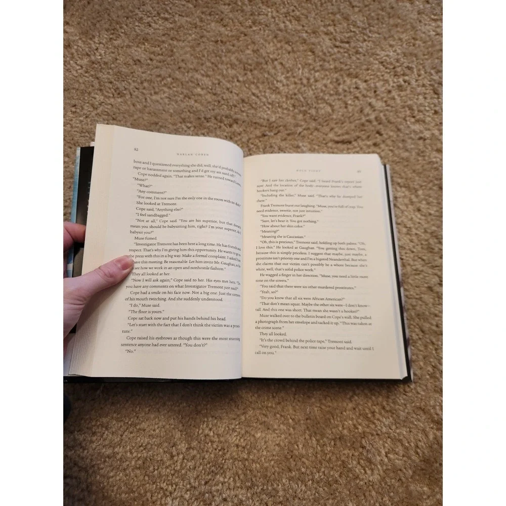 Hold‎ Tight by Harlan Coben 2008, Hardcover Signed Autographed
